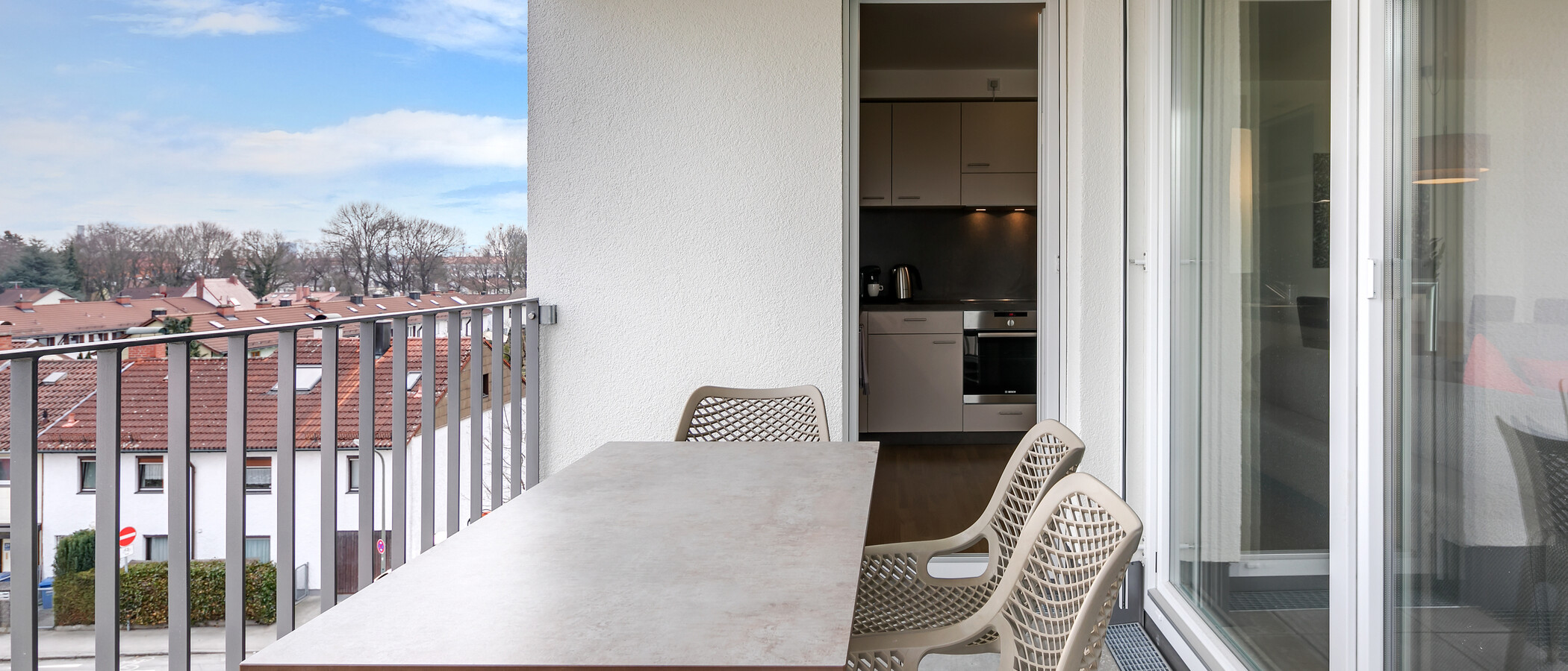 apartment München Am Hart 02 balcony 10454