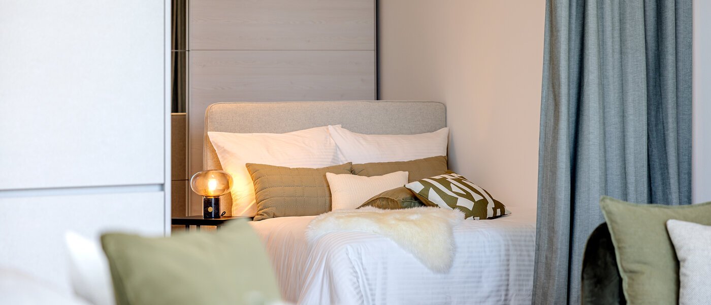 apartment München Nymphenburg 02 sleeping area 10455