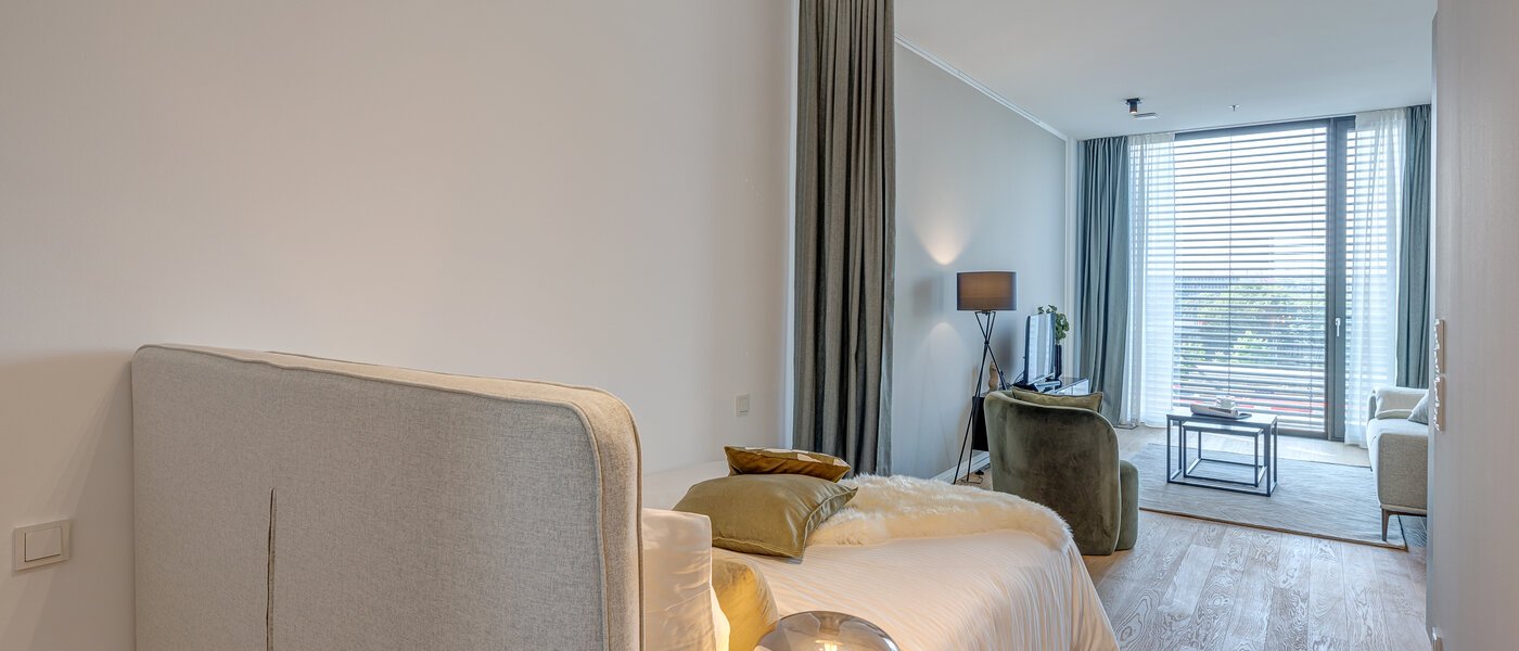 apartment München Nymphenburg 03 sleeping area 10455