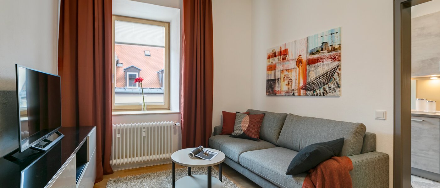 apartment München Au 02 living room 10495