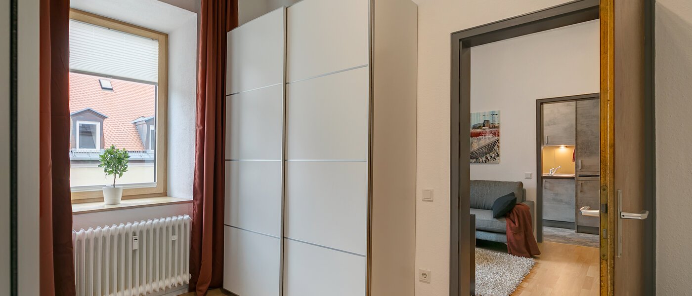 apartment München Au 03 sleeping area 10495