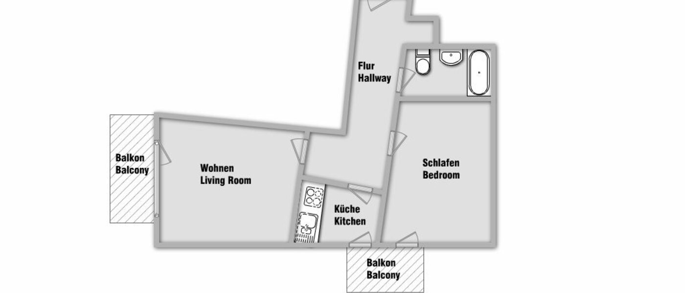 apartment München Sendling-Westpark 01 floor plan 10496