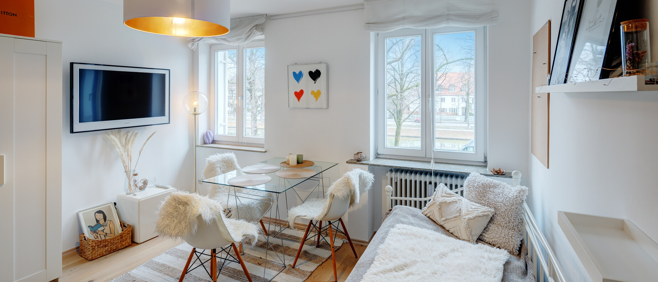 studio München Nymphenburg 02 living area 10508