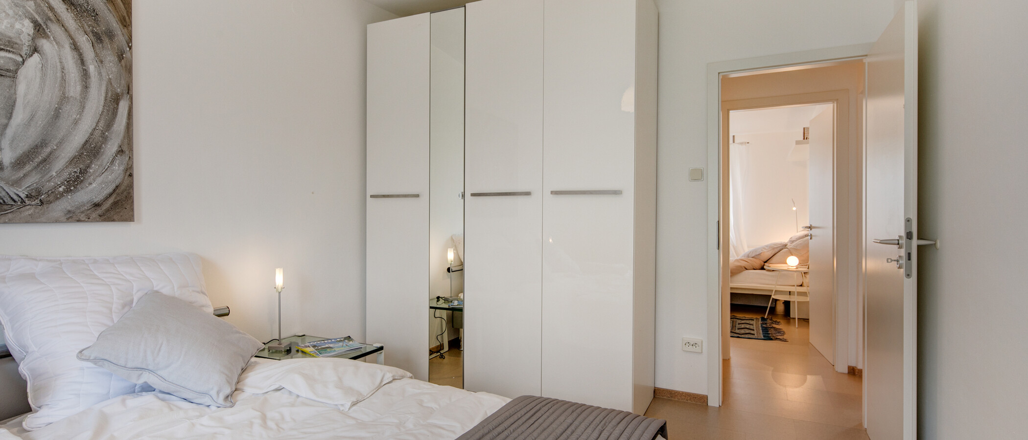apartment München Parkstadt Bogenhausen 02 sleeping area 10517