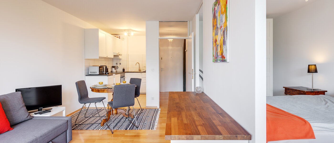 apartment München Nymphenburg 03 living area 10522