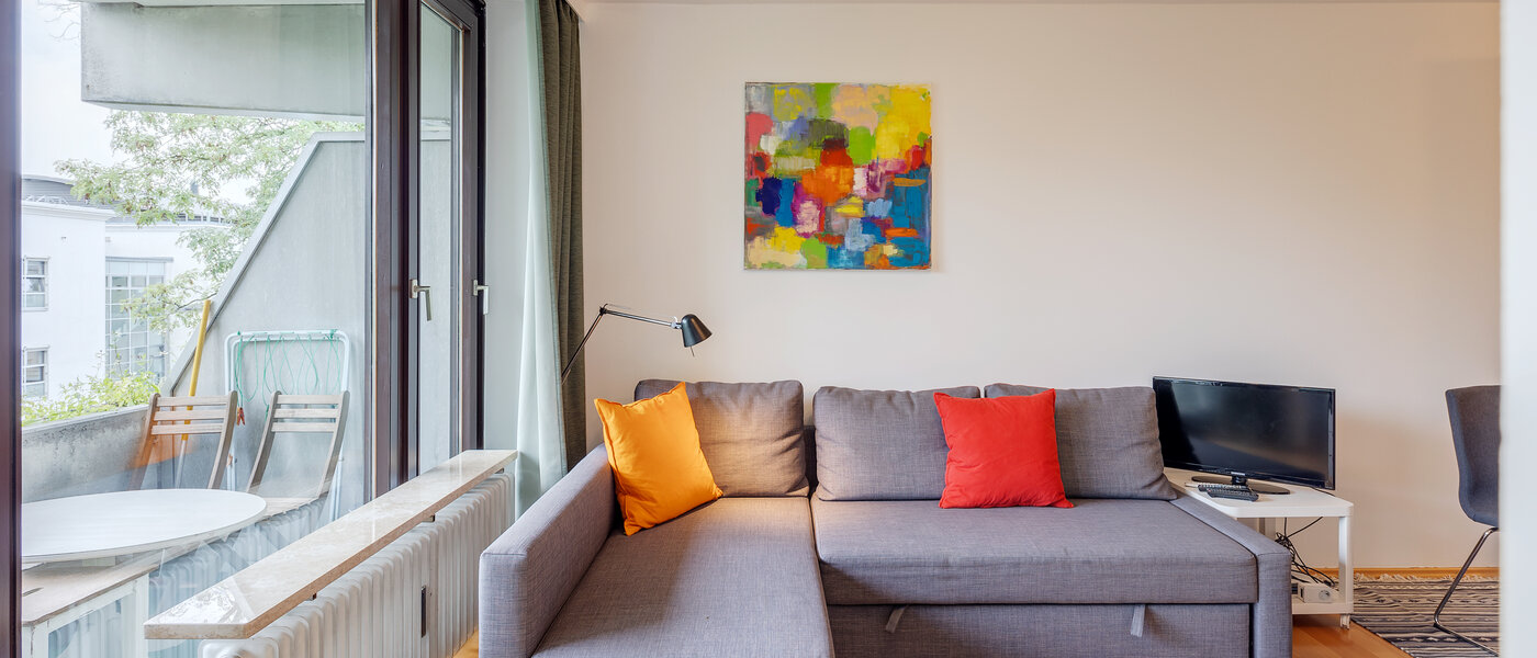 apartment München Nymphenburg 04 living area 10522