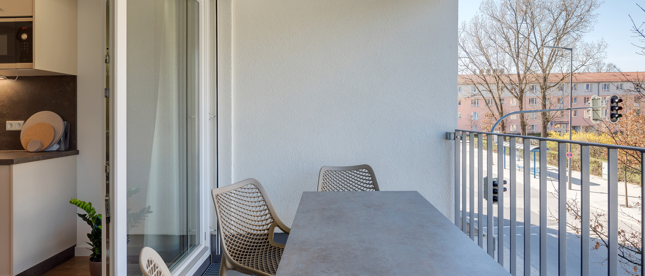 apartment München Am Hart 03 balcony 10529