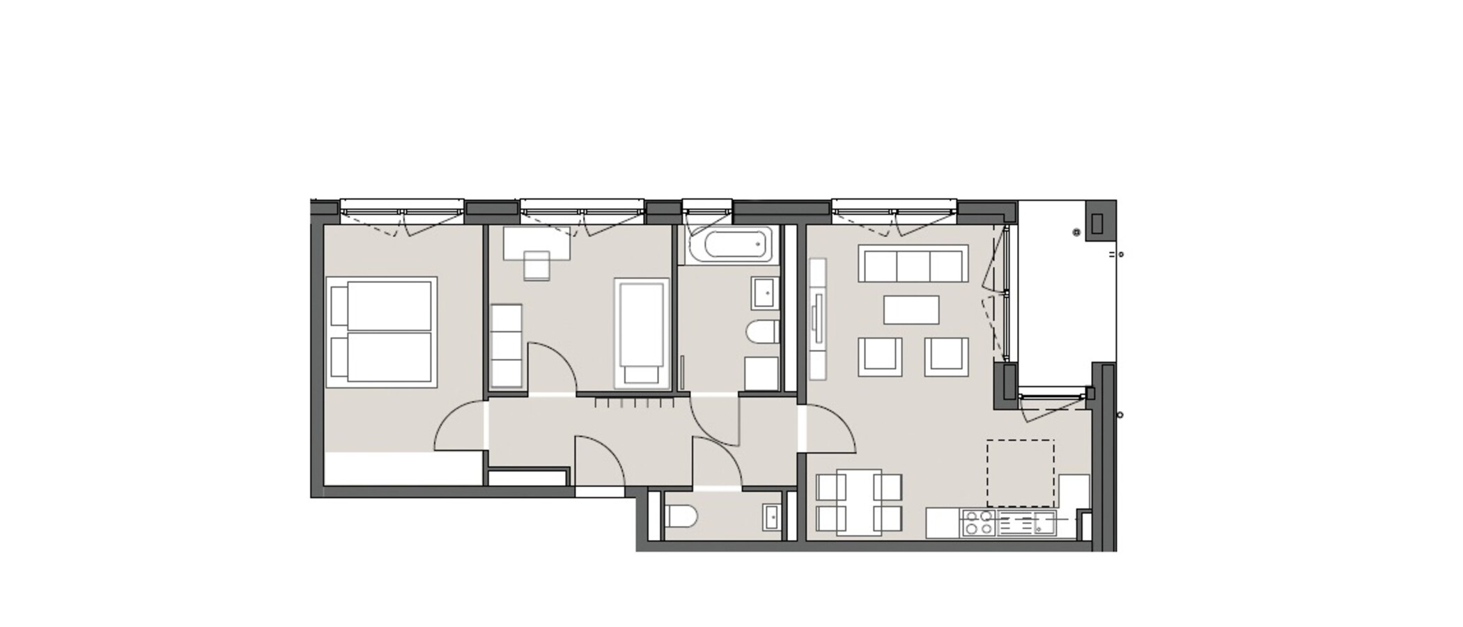 apartment München Am Hart 01 floor plan 10531