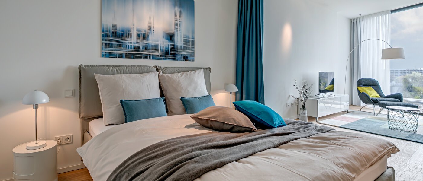 apartment München Nymphenburg 01 sleeping area 10533