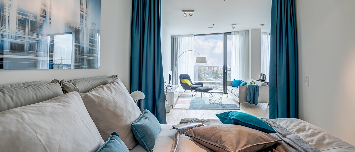 apartment München Nymphenburg 05 sleeping area 10533