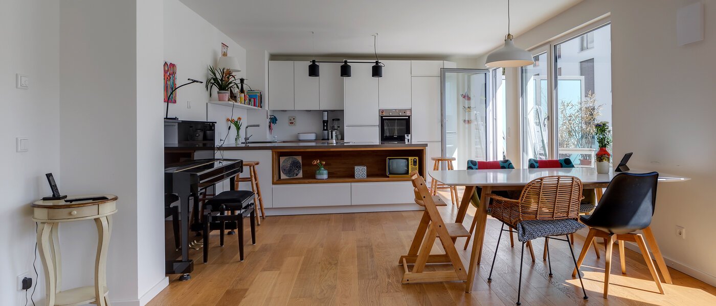 apartment München Mittersendling 05 living room 10537