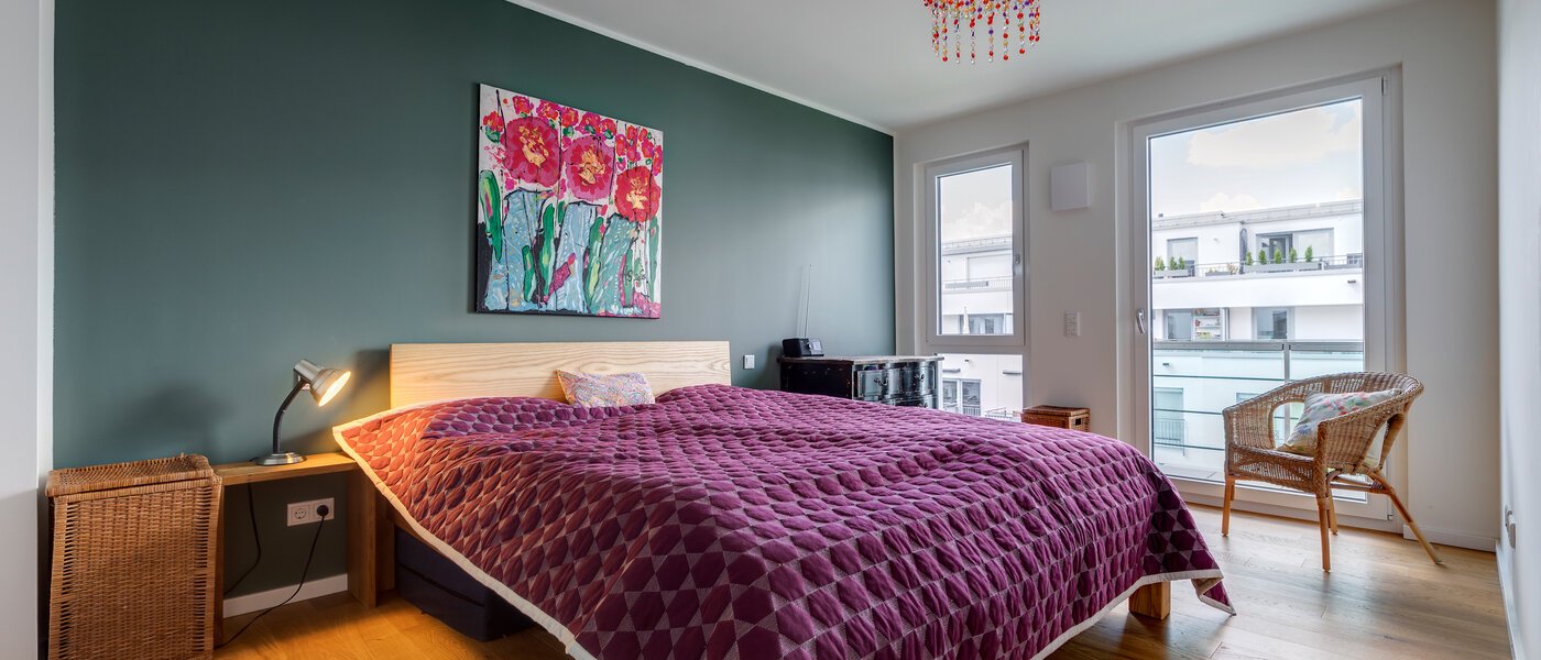 apartment München Mittersendling 01 sleeping area 10537