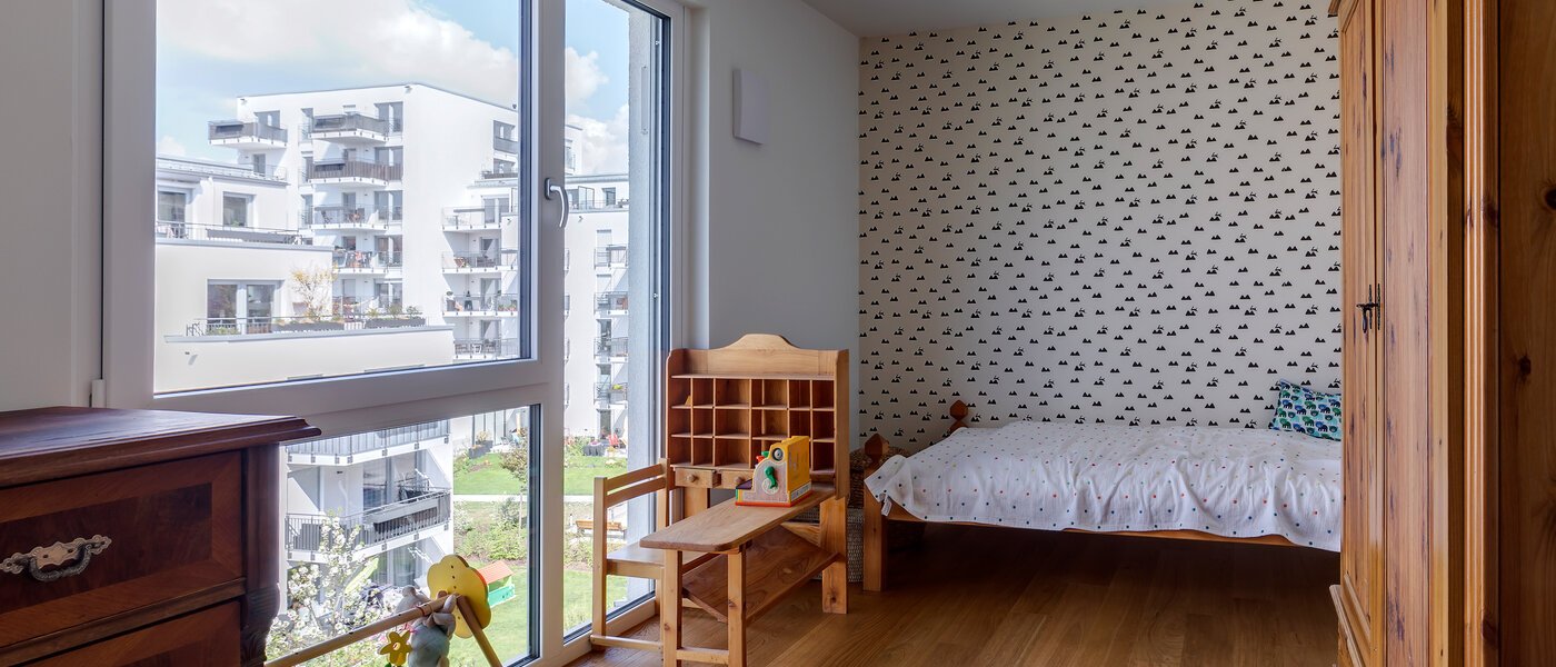 apartment München Mittersendling 01 3. sleeping area 10537