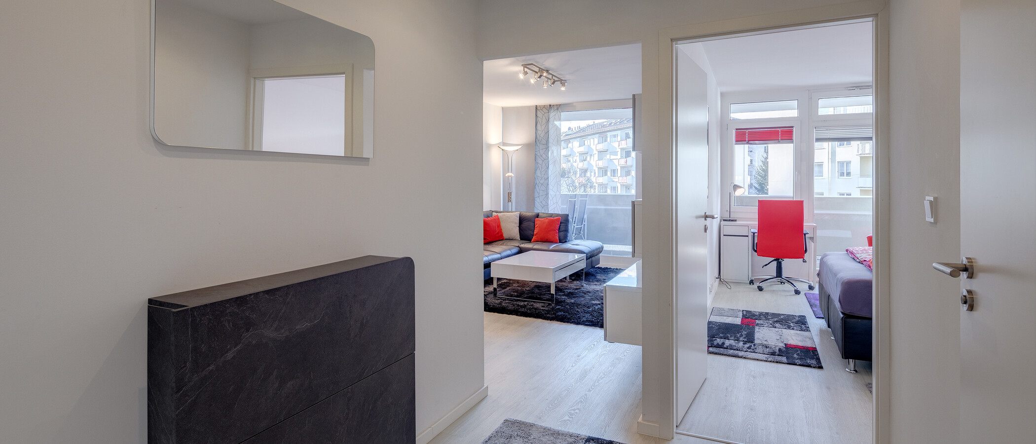 apartment München Schwabing-Nord (zw. Leopoldstraße & Englischen Garten) 01 hall 10547