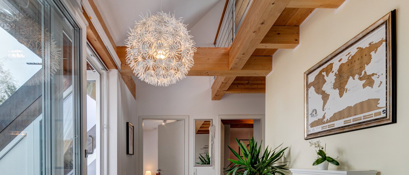 attic apartment München Obersendling 05 hall 10566