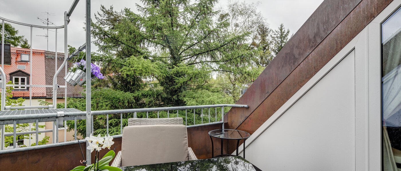 attic apartment München Obersendling 03 terrace 10566