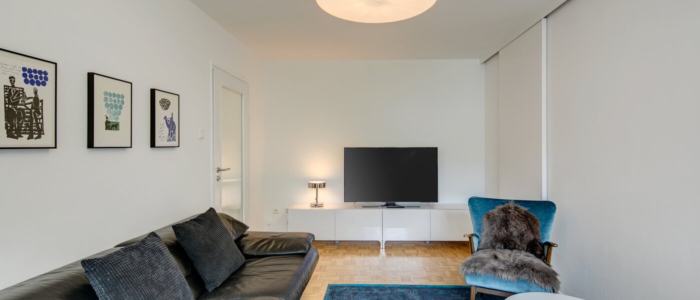 apartment München Herzogpark 02 living room 10575