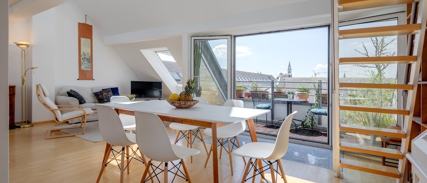 maisonette München Sendling 01 living room 10582