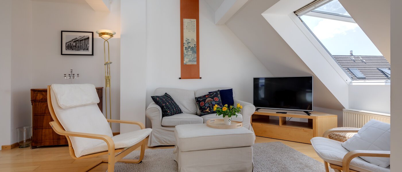 maisonette München Sendling 02 living room 10582