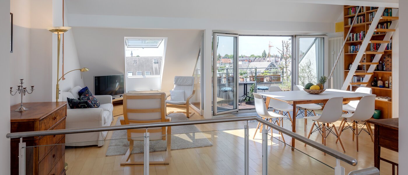 maisonette München Sendling 06 living room 10582