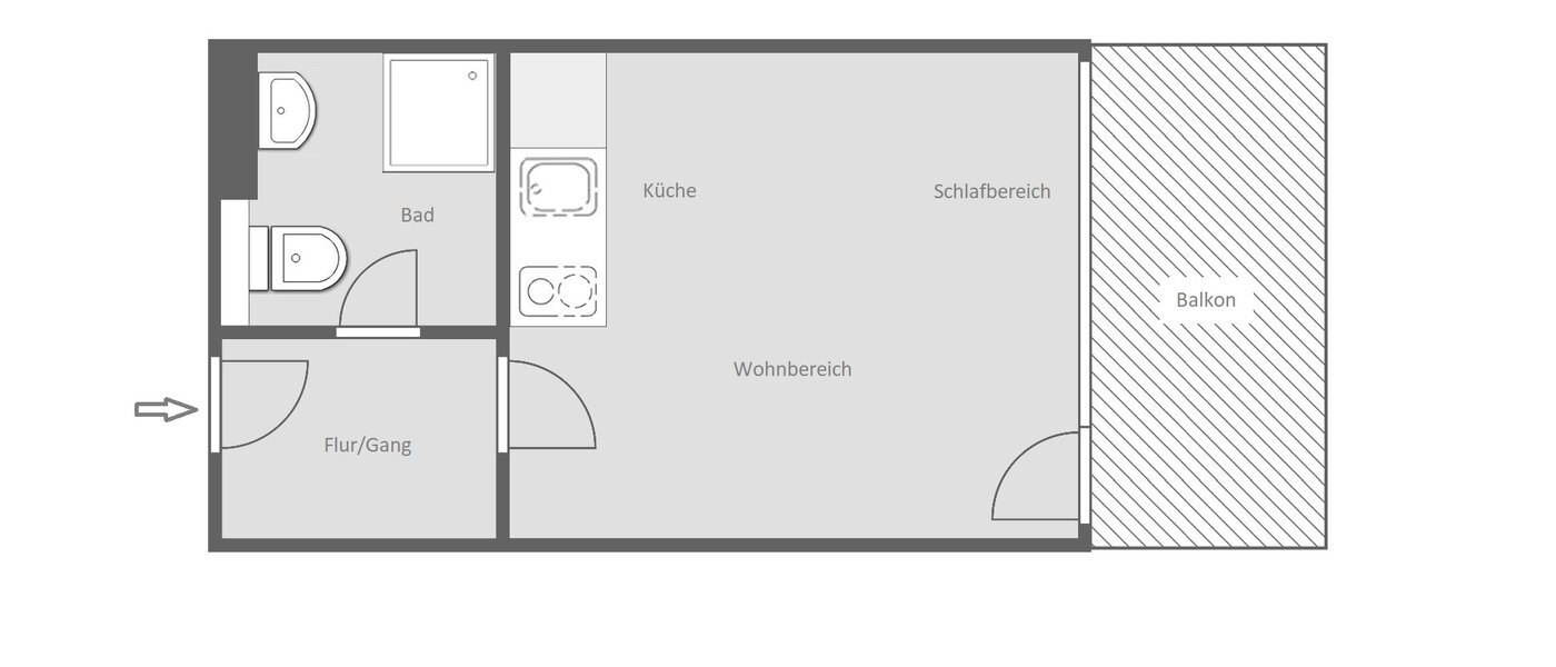 studio München Neuhausen 01 floor plan 10591