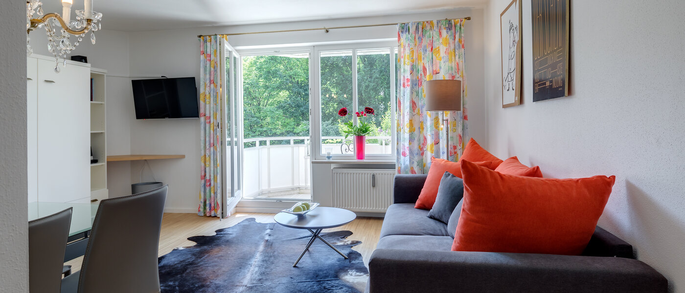 apartment München Thalkirchen 02 living room 10592