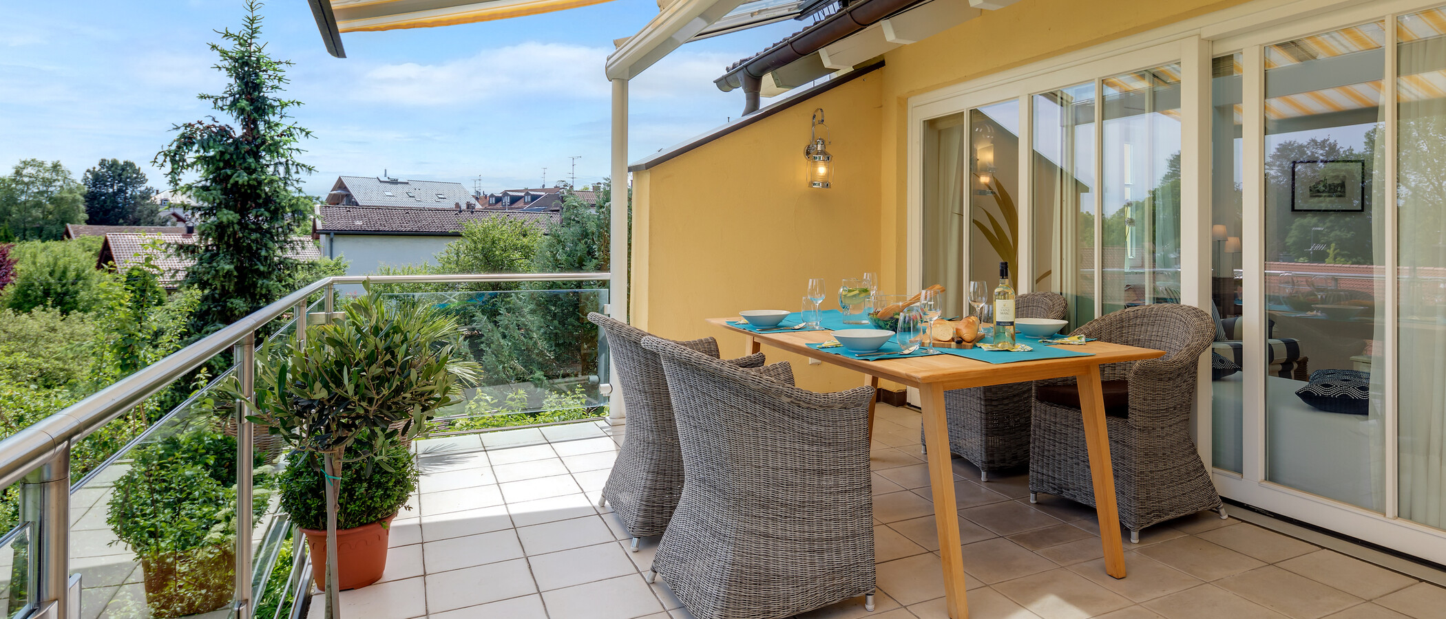 maisonette-gallery apartment Tutzing 01 terrace 10604