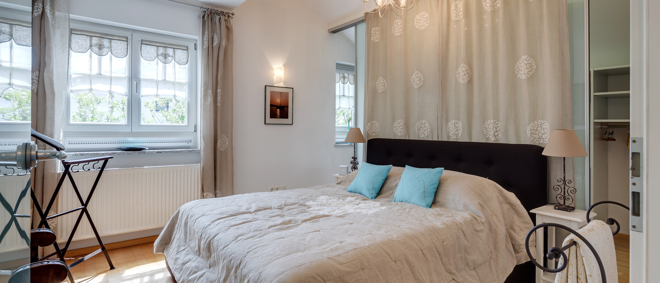 maisonette-gallery apartment Tutzing 01 2. sleeping area 10604