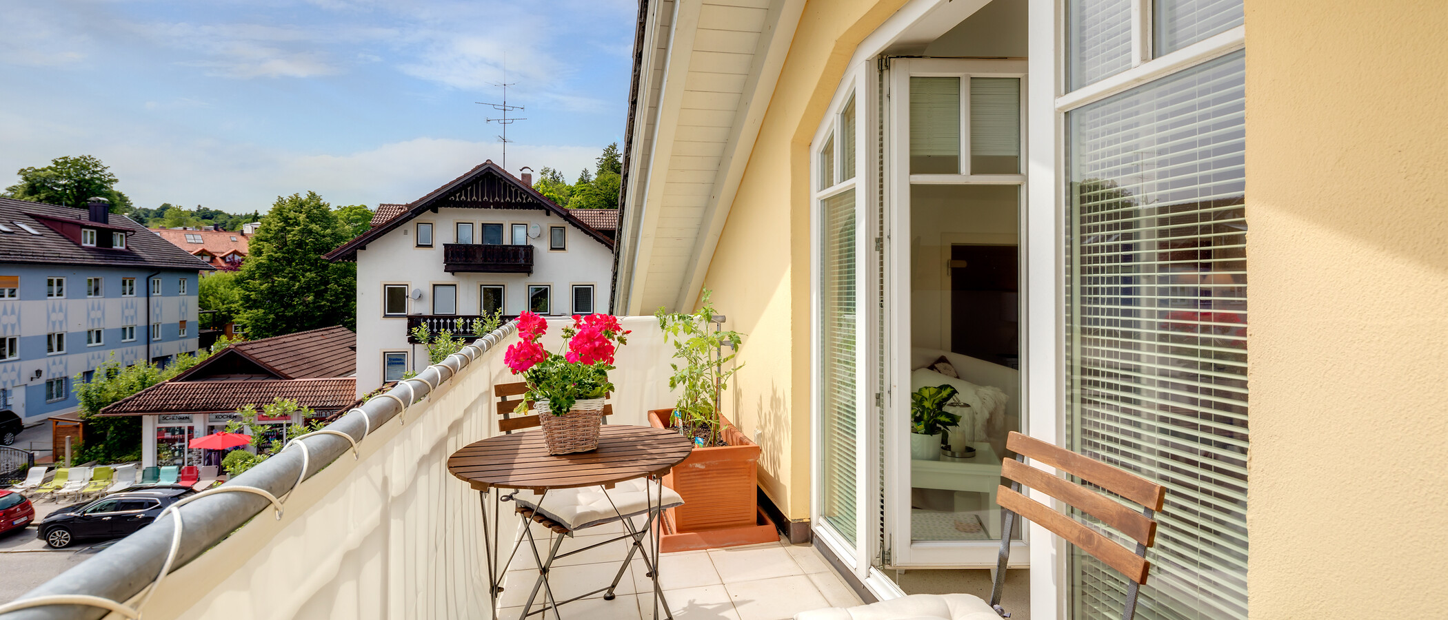 maisonette-gallery apartment Tutzing 02 2. balcony 10604