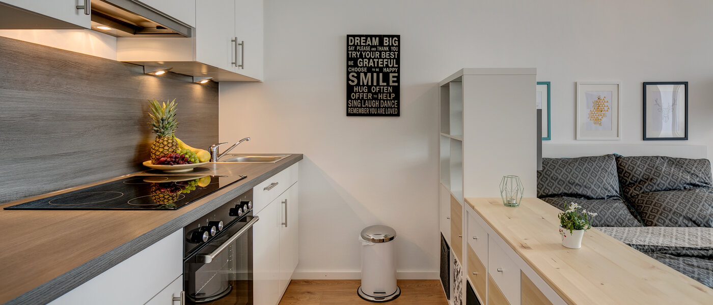 apartment München Olympiadorf 02 kitchen 10605