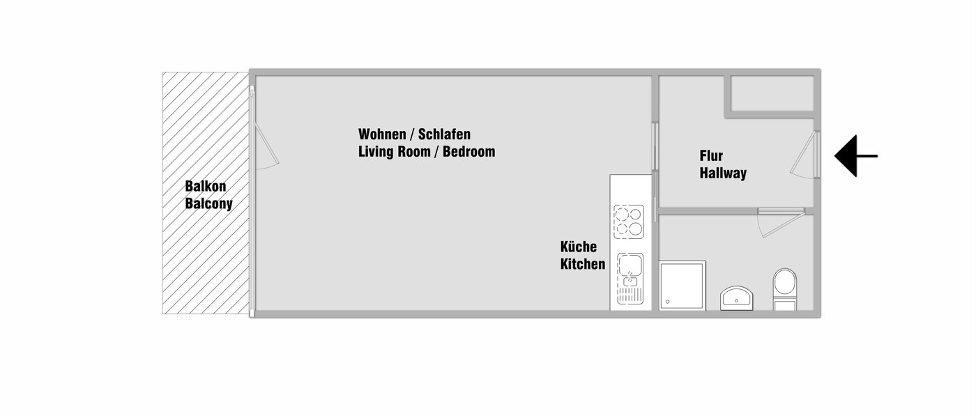 apartment München Olympiadorf 01 floor plan 10605