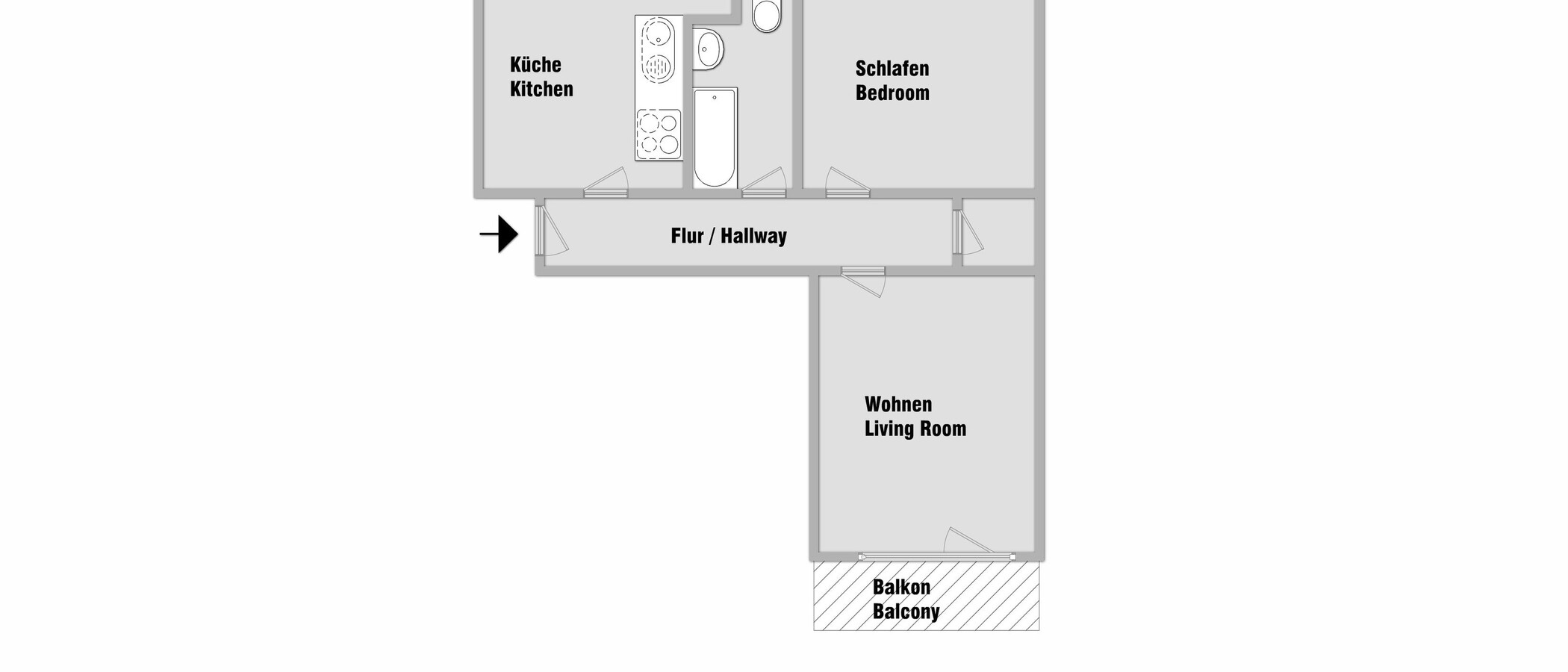 apartment München Untersendling 01 floor plan 10625
