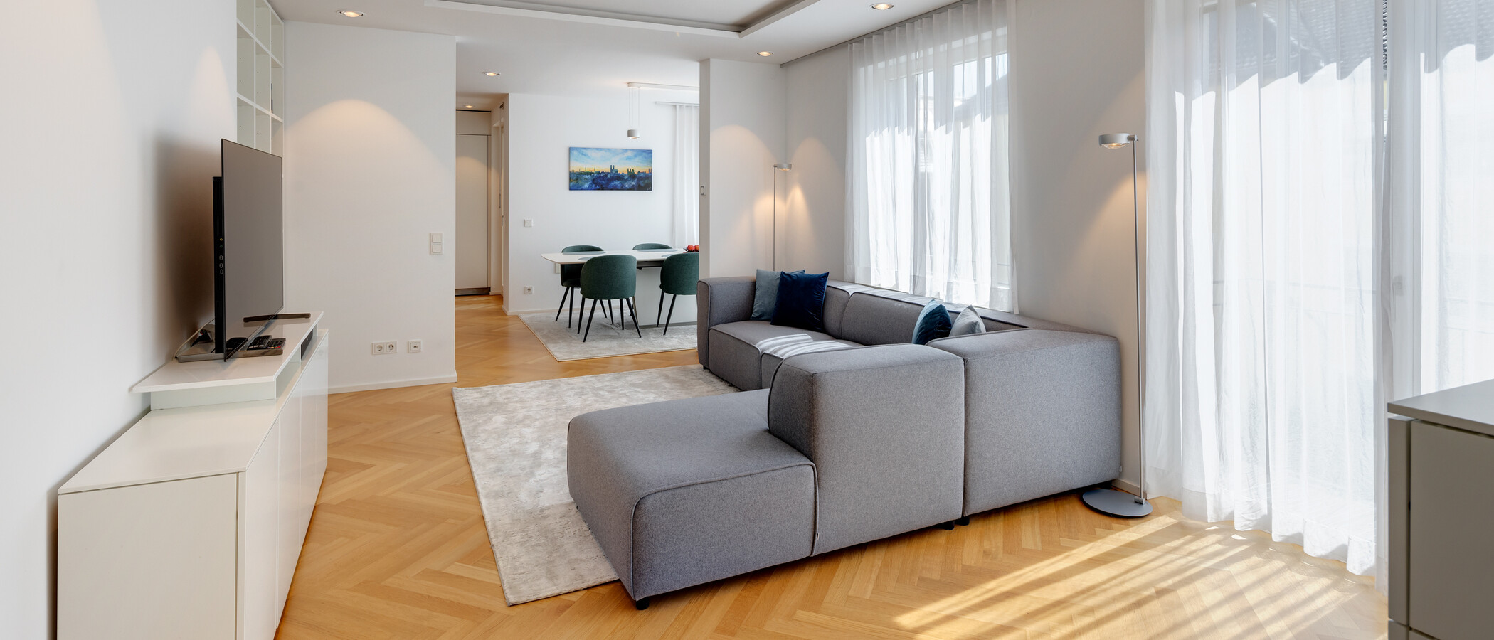 apartment München Nymphenburg 01 living area 10628