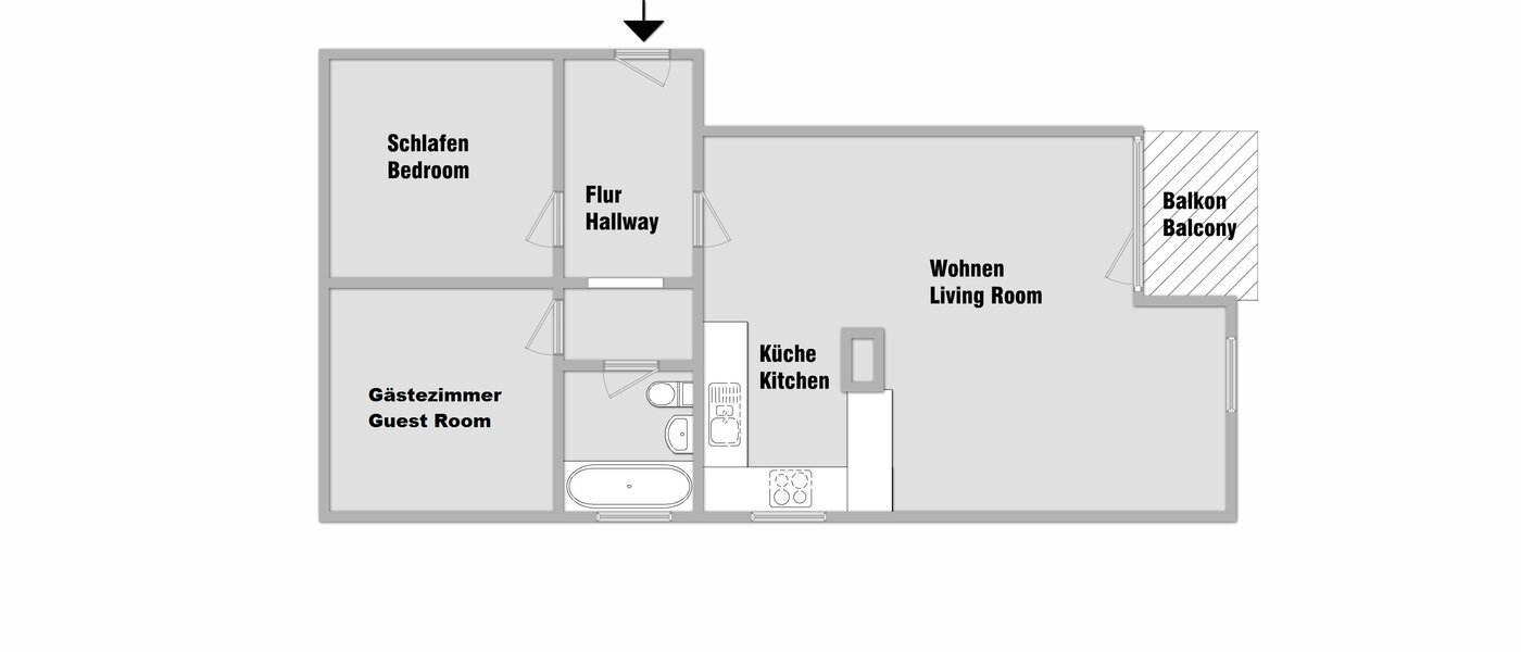attic apartment München Trudering 01 floor plan 10634