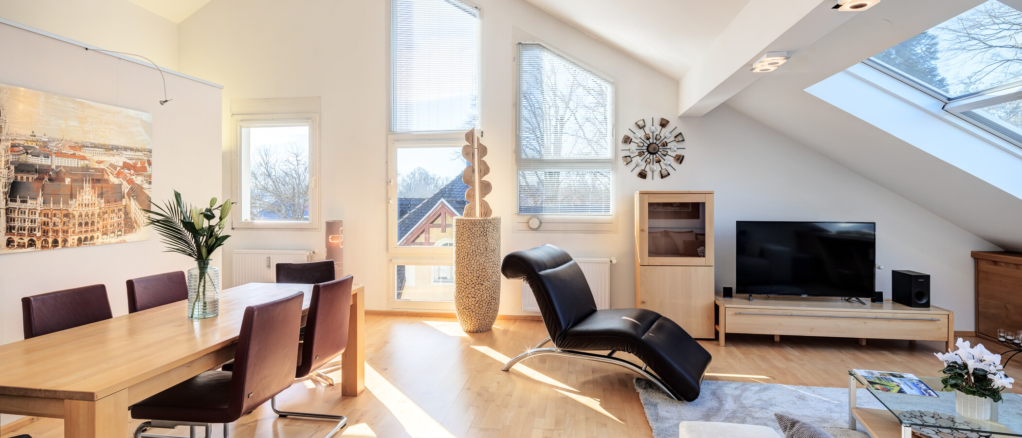 attic apartment Gräfelfing 04 living area 10636