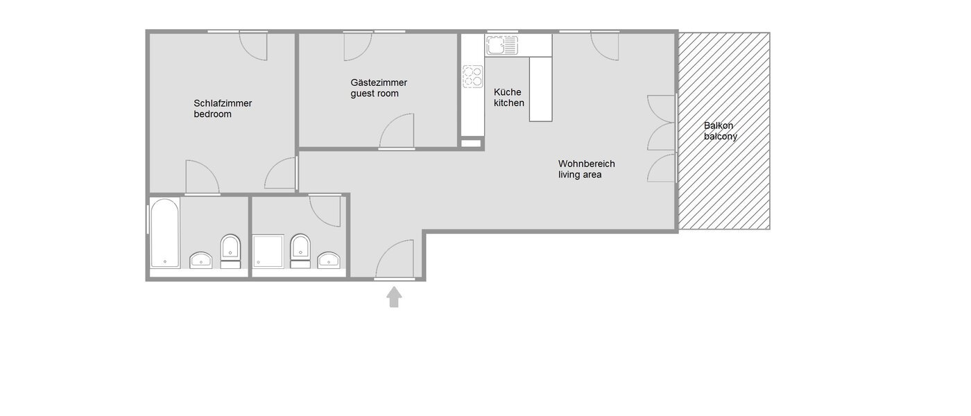 apartment München Bogenhausen 01 floor plan 10643