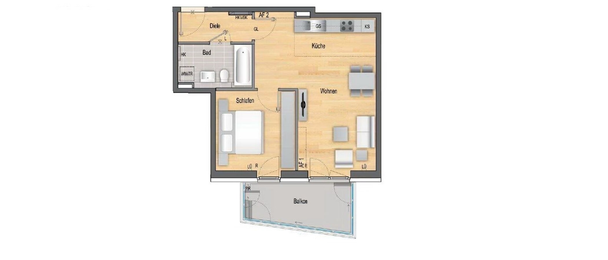 apartment München Au-Haidhausen 01 floor plan 10648