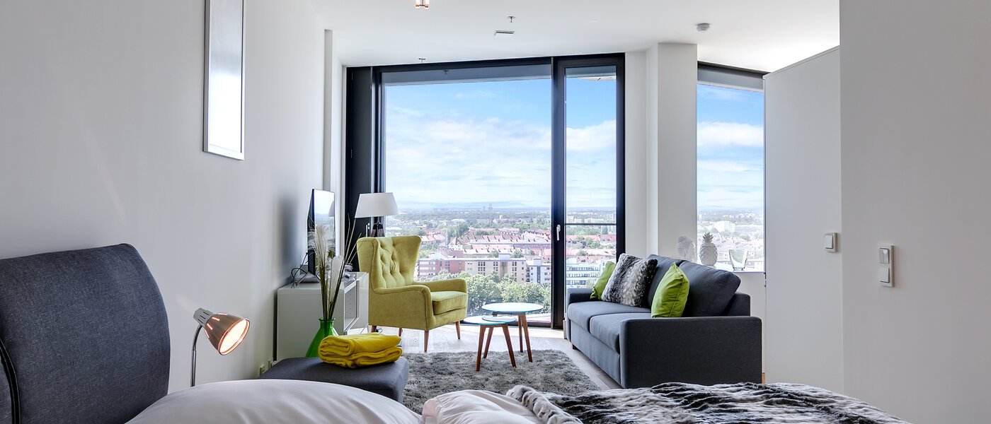 apartment München Nymphenburg 02 sleeping area 10684