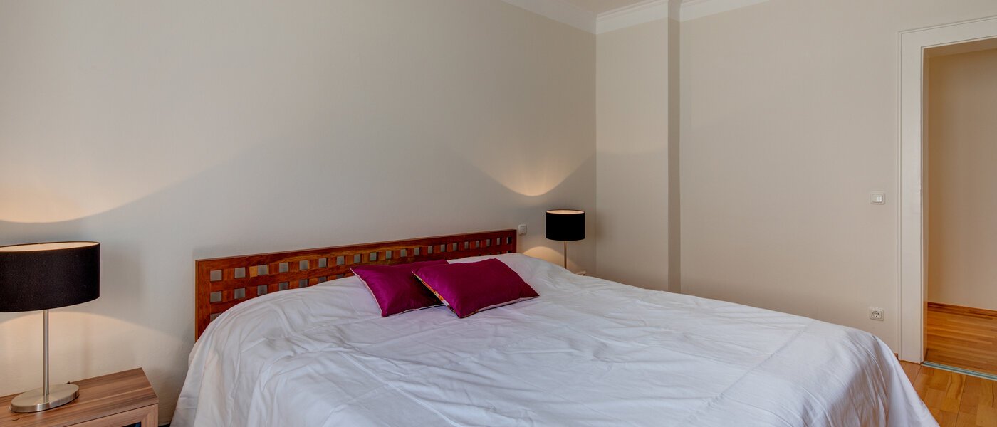 apartment München Lehel 04 sleeping area 10694