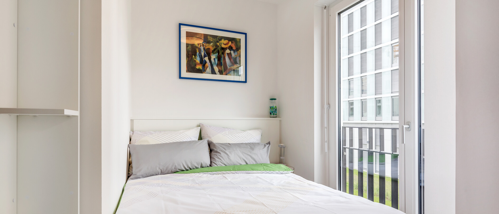 apartment München Milbertshofen 01 sleeping area 10739