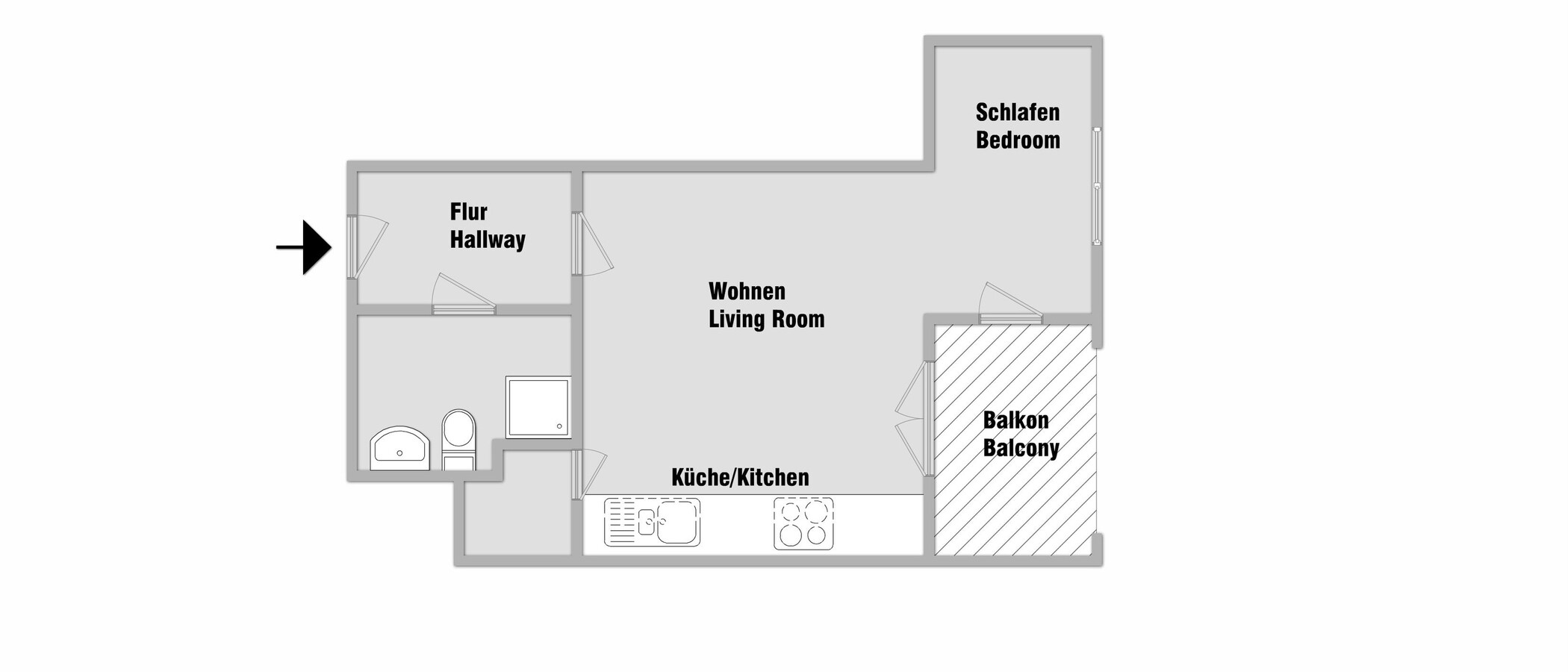 apartment München Milbertshofen 01 floor plan 10739
