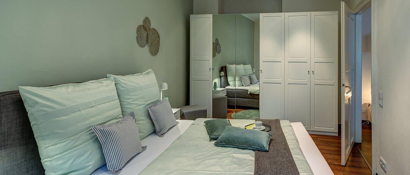 apartment München Lehel 03 sleeping area 10748