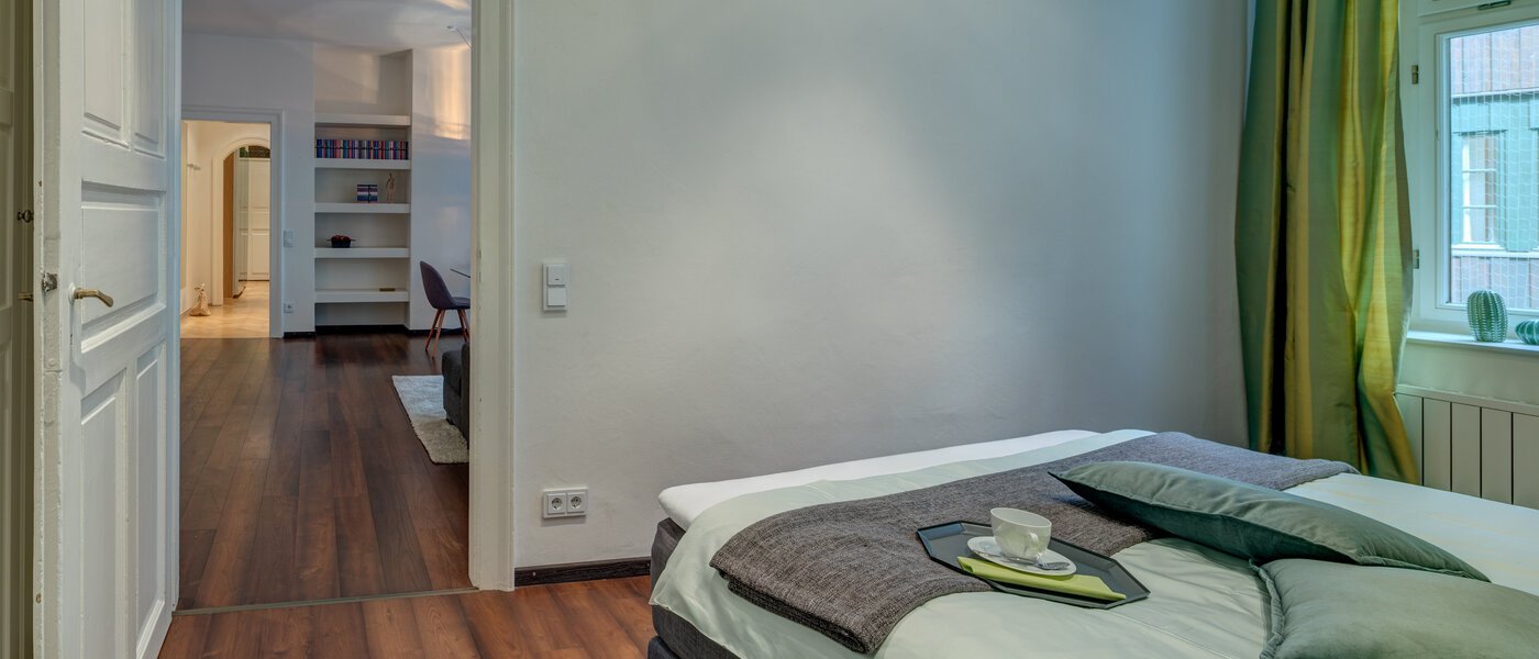 apartment München Lehel 04 sleeping area 10748