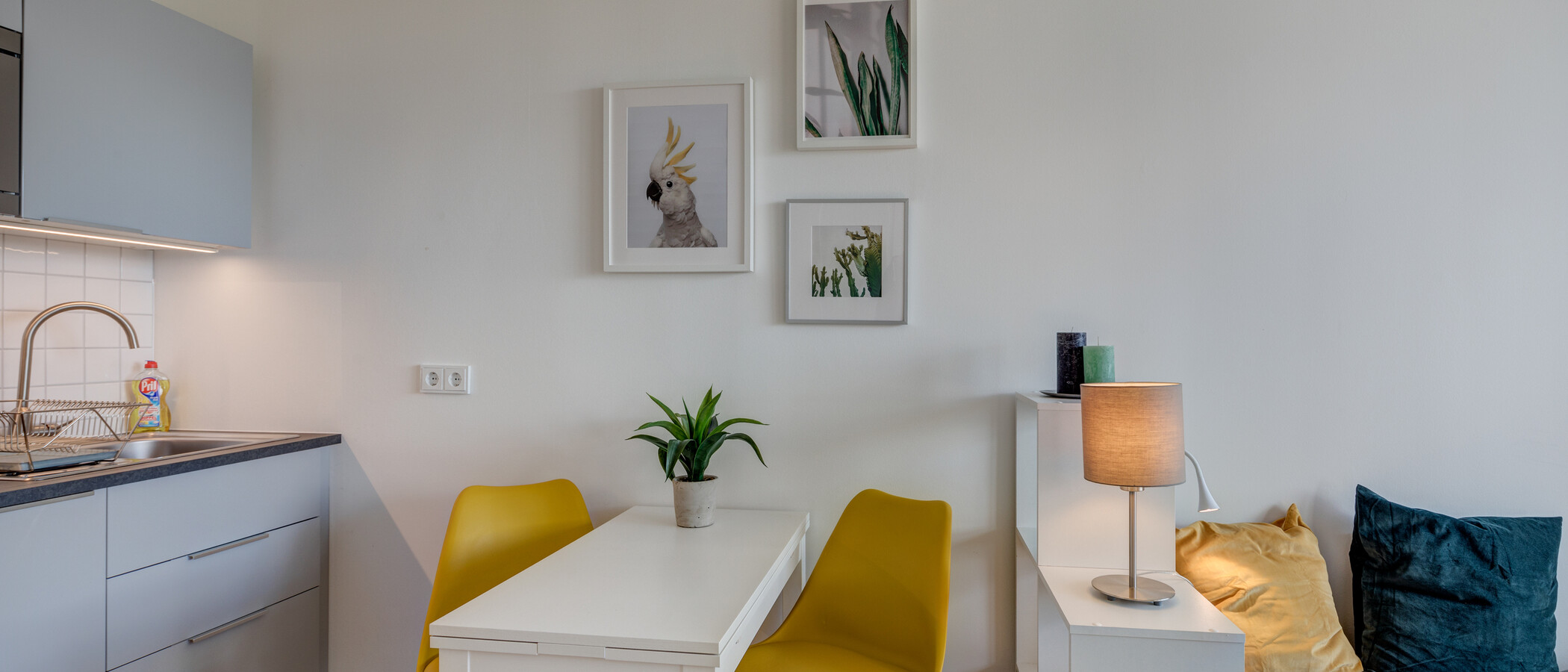 studio München Schwabing-Nord (zw. Leopoldstraße & Englischen Garten) 02 kitchen 10753