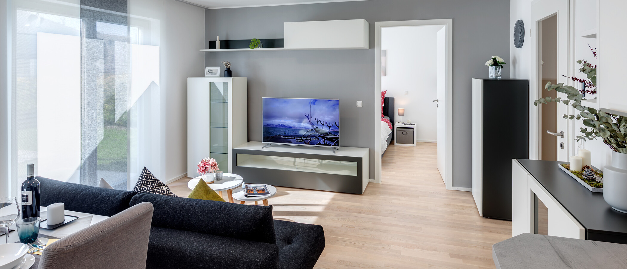 apartment München Messestadt Riem 04 living room 10766