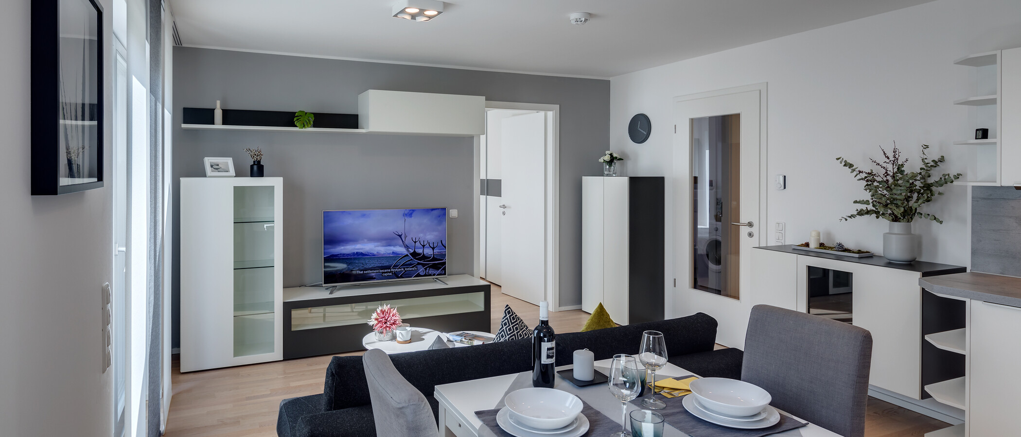 apartment München Messestadt Riem 05 living room 10766