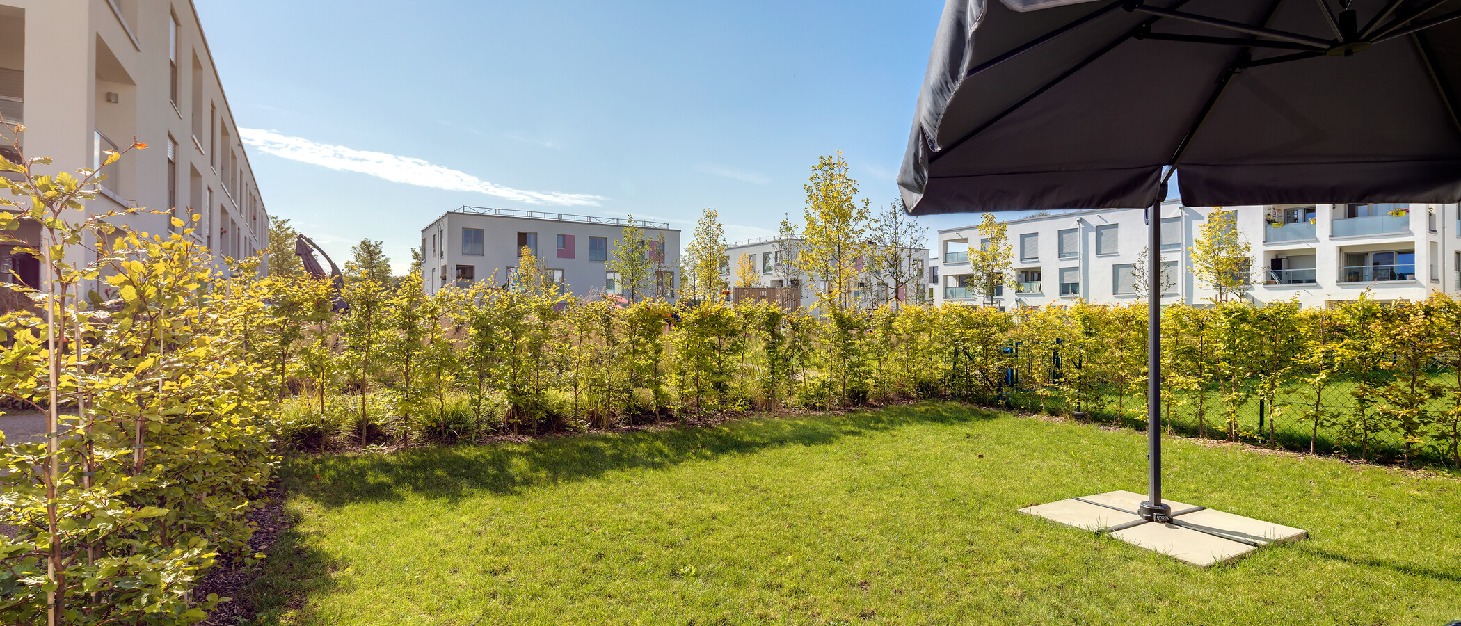 apartment München Messestadt Riem 01 garden 10766
