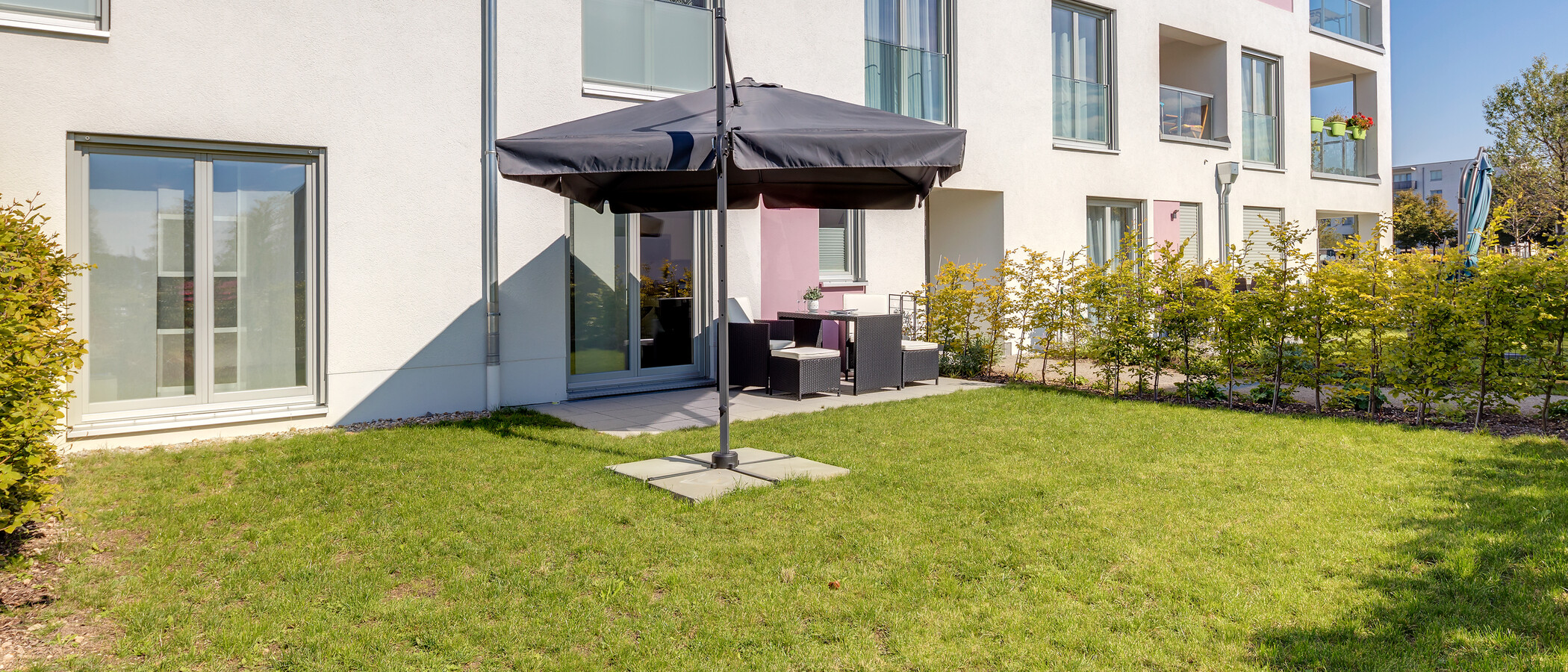 apartment München Messestadt Riem 02 garden 10766