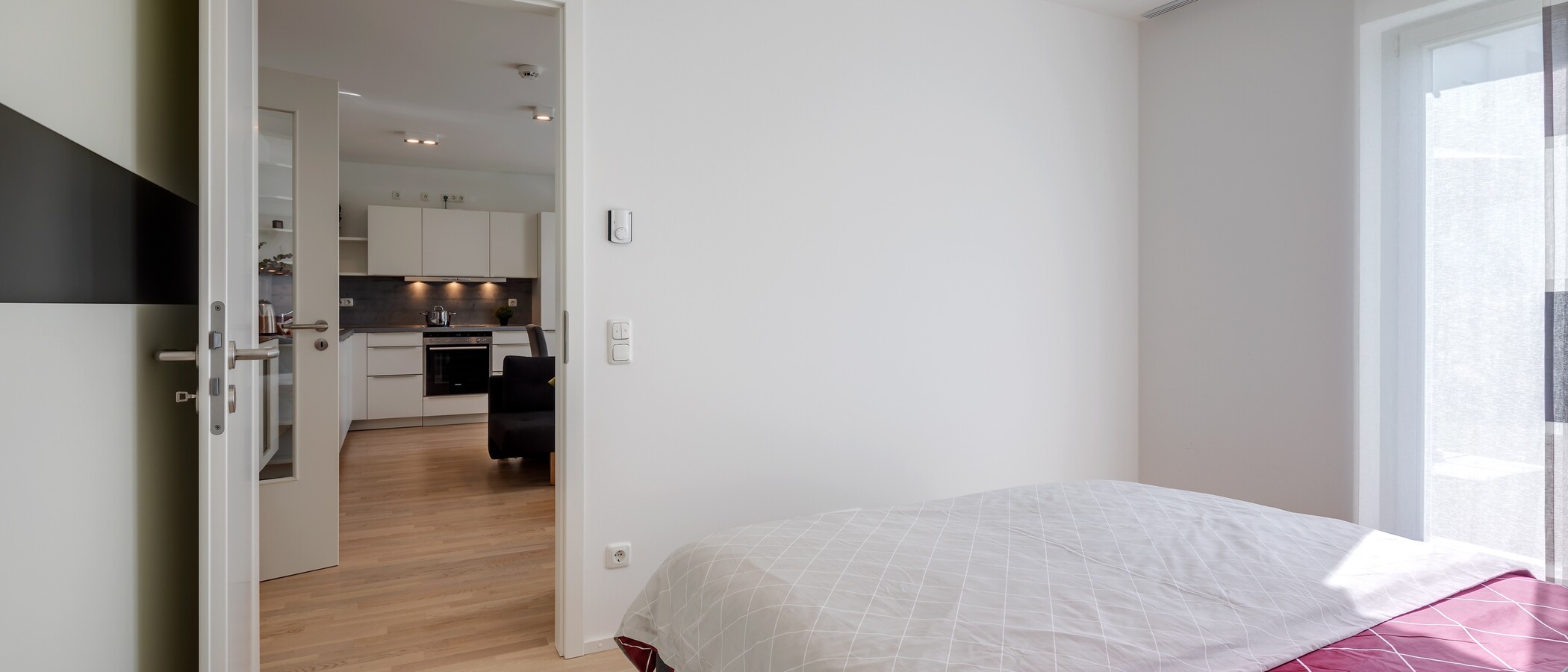 apartment München Messestadt Riem 02 sleeping area 10766