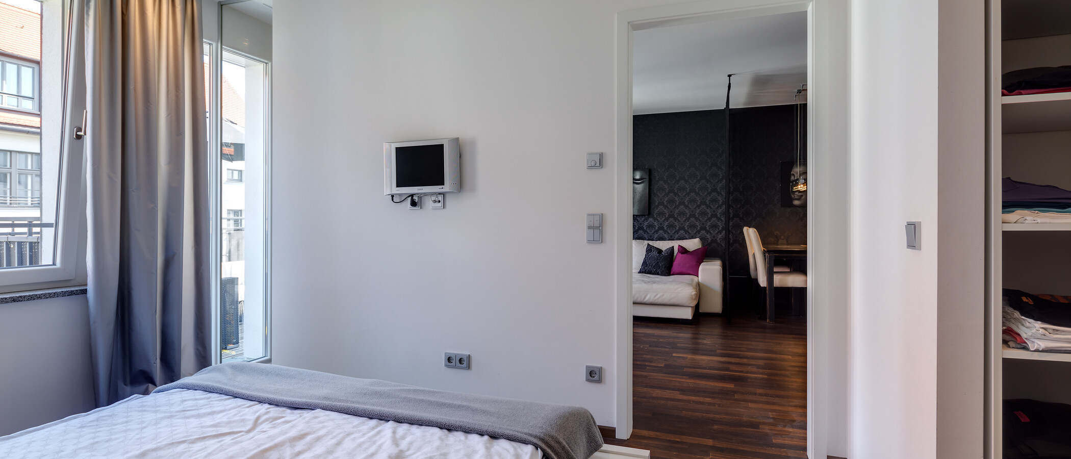 apartment München Isarvorstadt 03 sleeping area 10770